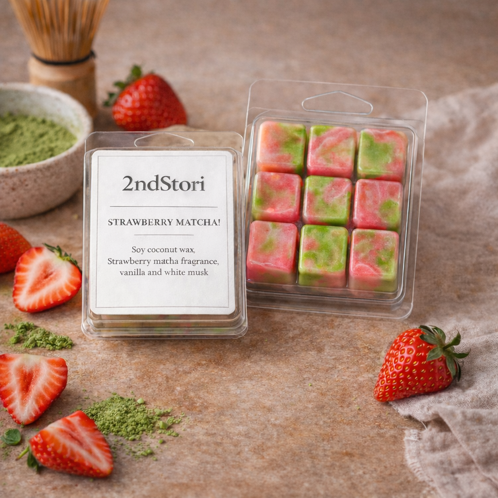 Strawberry Matcha Wax Melt